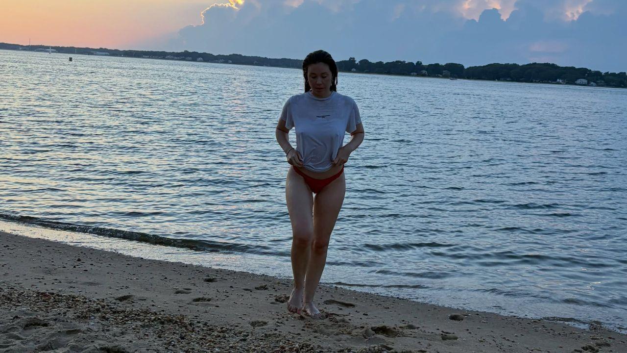 photo of The podcast host admitted she's 'always debating a b--- job.'