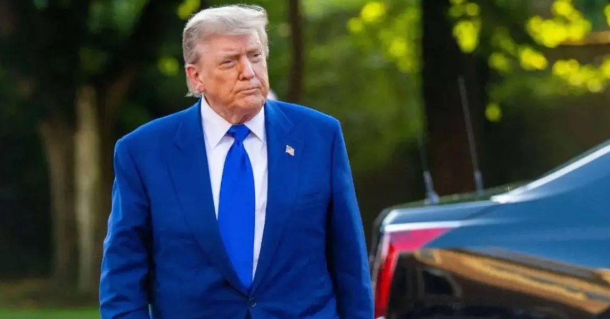 image of The president claimed in a 2024 interview that his bruised hand is from constant handshakes.