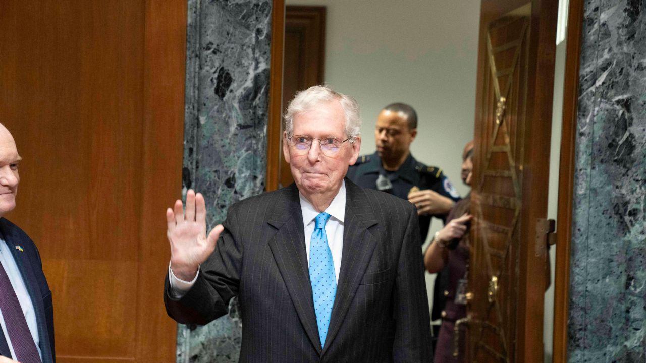image of McConnell, 84, was out of public view for roughly three months after falling at his home in June and later developing pneumonia.