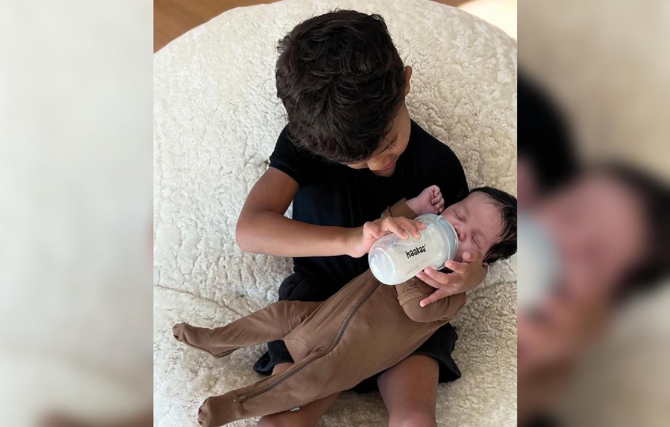 Chrissy Teigen Tries To Save Spilled Breastmilk On Twitter