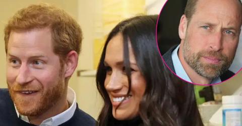 photo of Prince Harry, Meghan Markle and Prince William