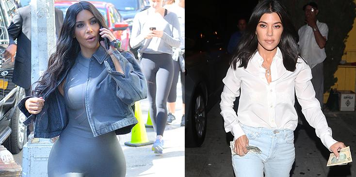 Kim kardashian disgusted kourtney kardashian style