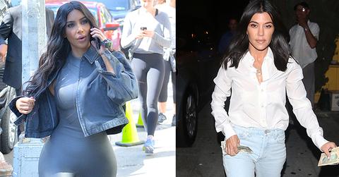 Kim kardashian disgusted kourtney kardashian style