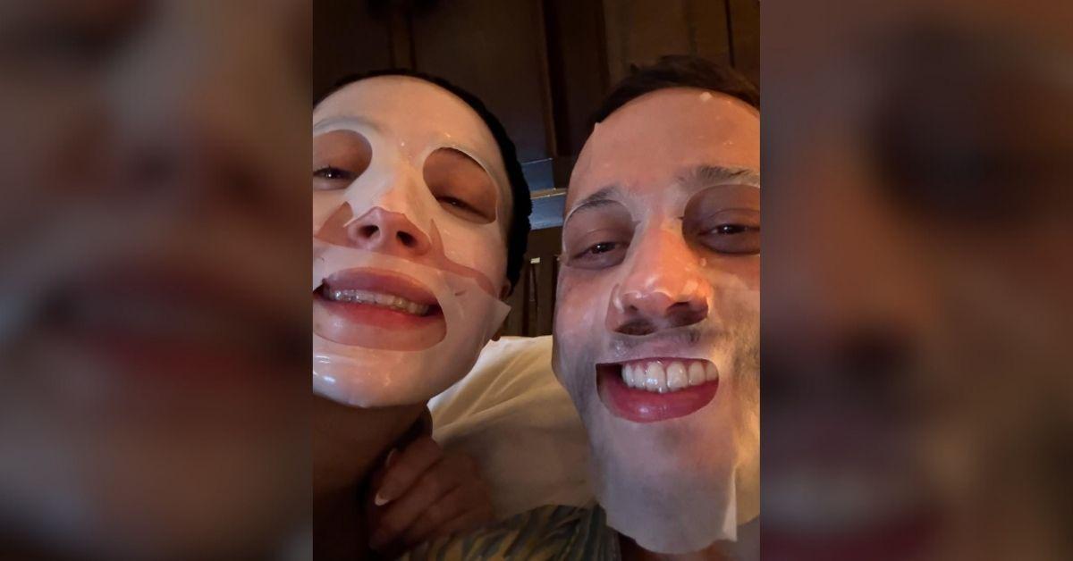 image of Elsie Hewitt shared various PDA-filled moments with Pete Davidson.