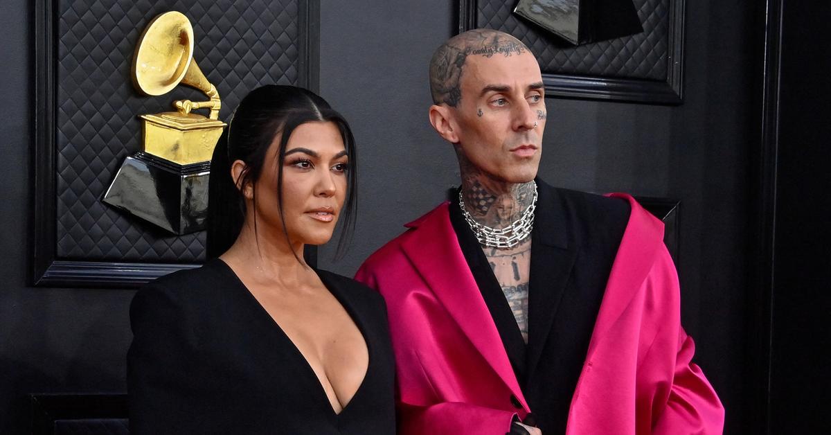 Kourtney Kardashian & Travis Barker Share Photos Of Son Rocky