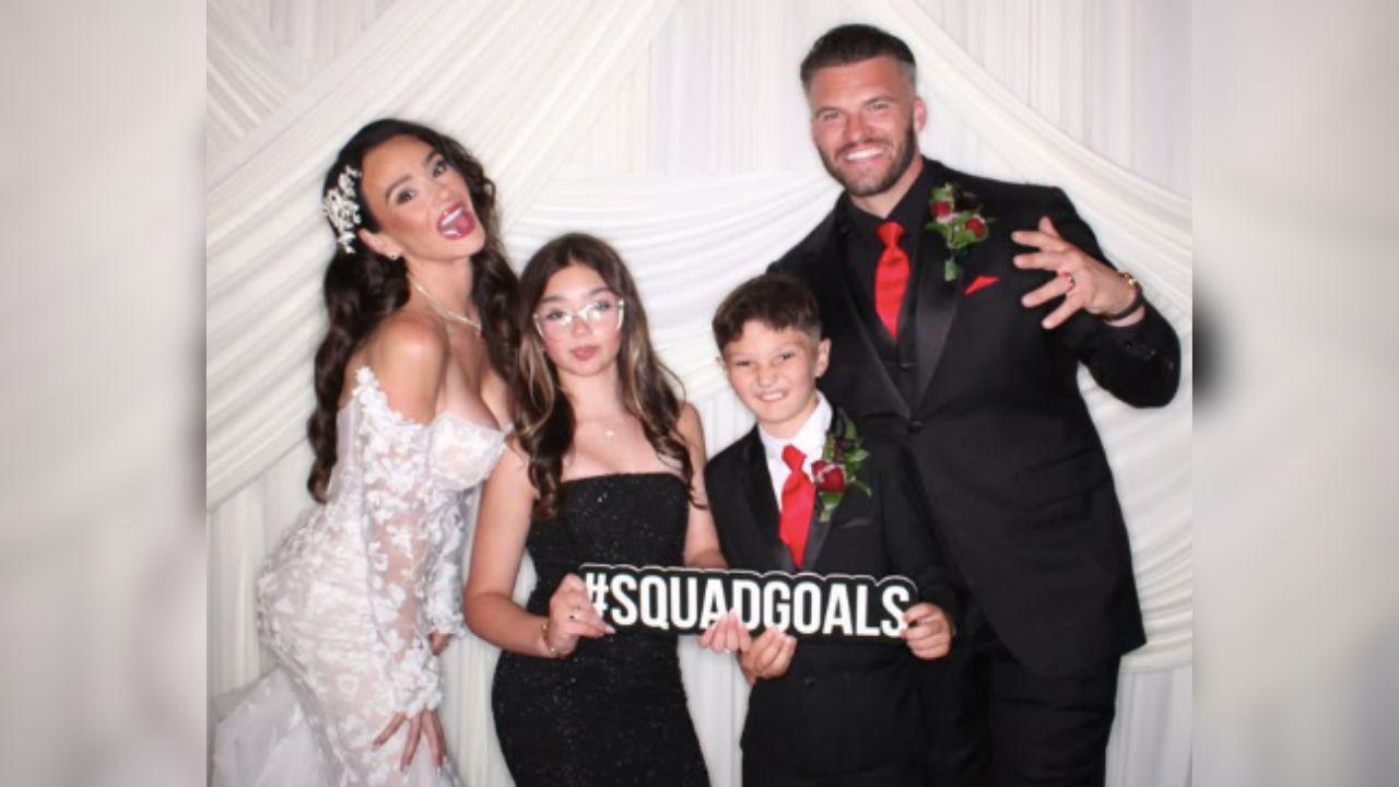 Image of Jenni 'JWoww' Farley's husband Zack Carpinello made sure her kids were at the hospital this morning. 