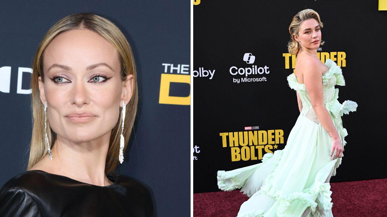Image of Olivia Wilde has denied reports that she and Florence Pugh ever got into a 'screaming match' while making the movie.