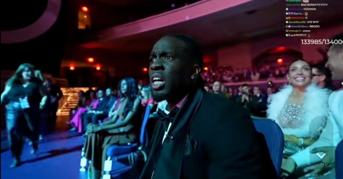 jlo amas fan reactions kissing dancers kai cenat