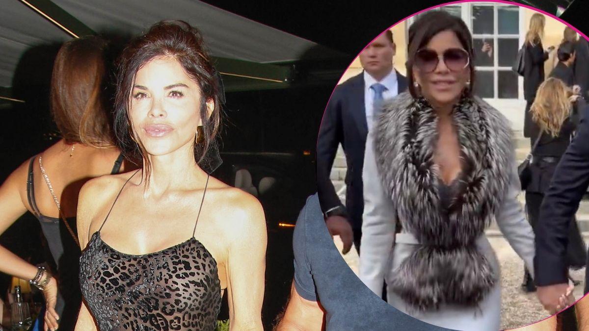 image and inset of Lauren sánchez