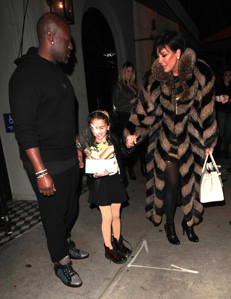 Kris Jenner attend Kyle Richards&#8217; Birthday celebration at Craig&#8217;s restaurant ,in West Hollywood , CA