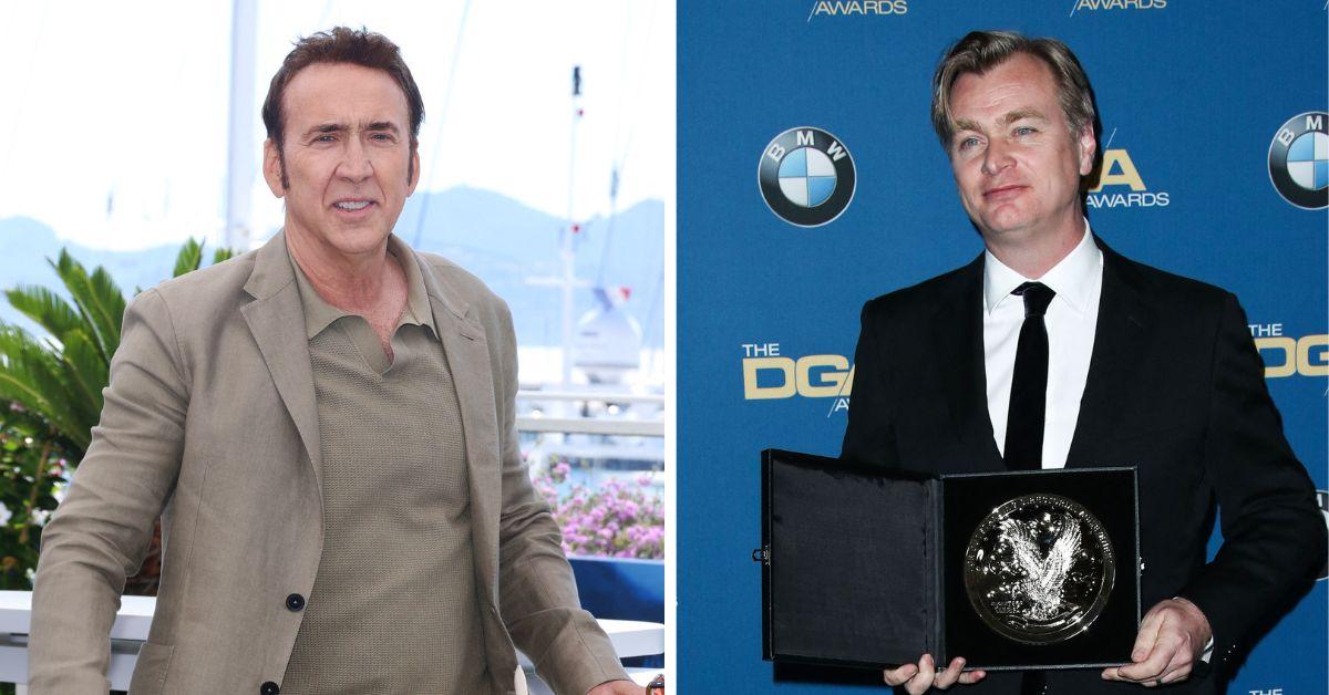 image of Nicolas Cage opened up about why he has not have worked with director Christopher Nolan in recent years.