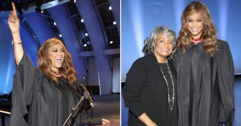 tyra banks graduation pp