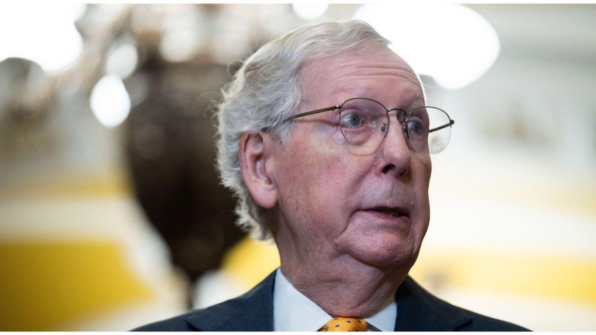 image of The Utah senator's remarks appeared to conflict with Senate Majority Leader John Thune's earlier claim that Mitch McConnell 'sounded good.'
