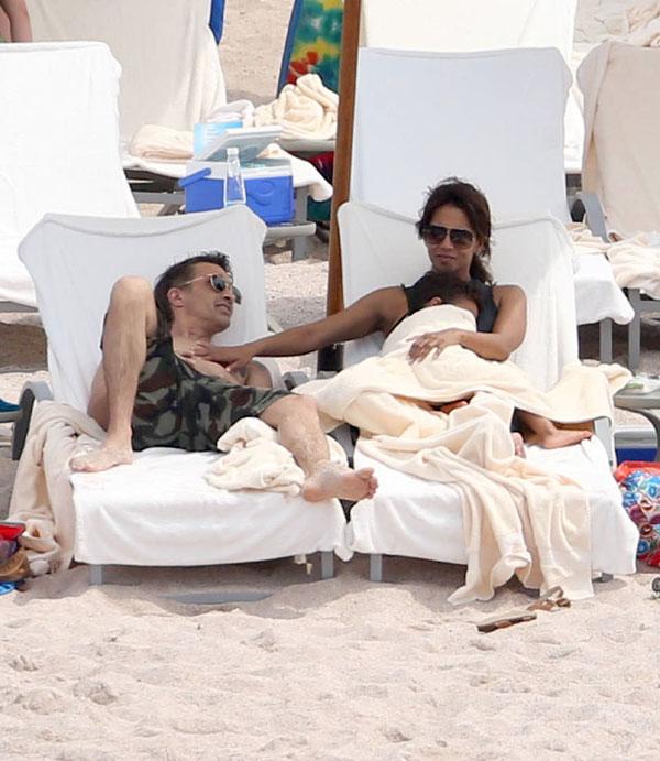 halle berry olivier-martinez reunite divorce beach vacation photos