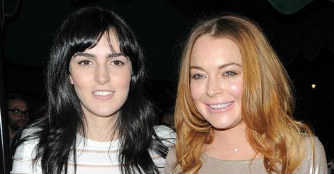 Lindsay Lohan Parties With Sister