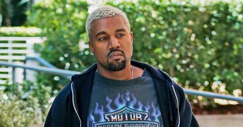 *EXCLUSIVE* A tired Kanye West arrives for a morning wake me up workout session