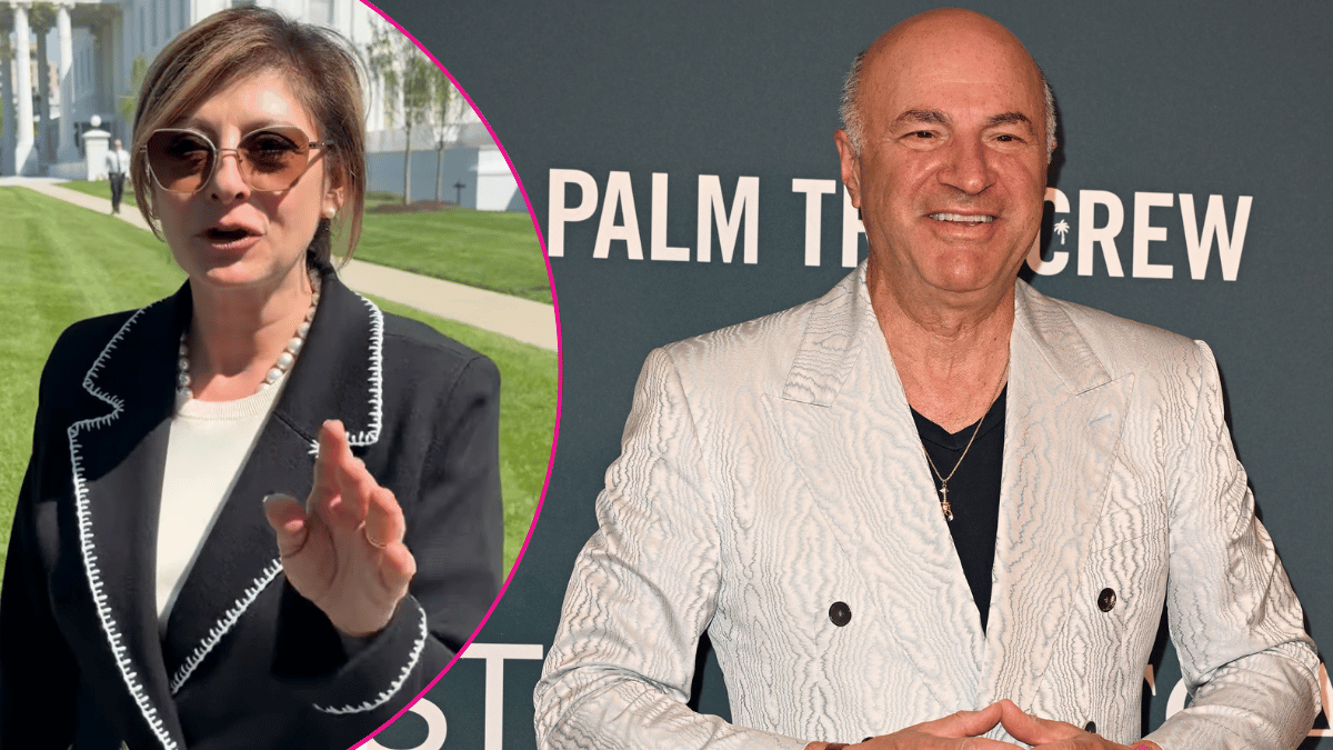 Photo of Maria Bartiromo and Kevin O'Leary