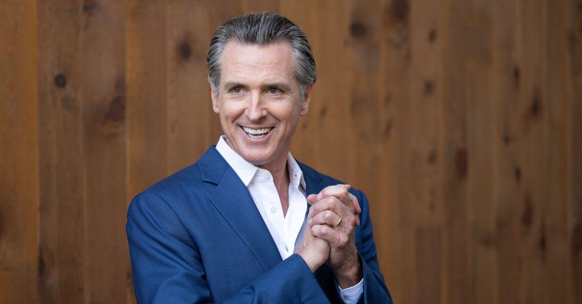 photo of Gavin Newsom accused Donald Trump of having dementia