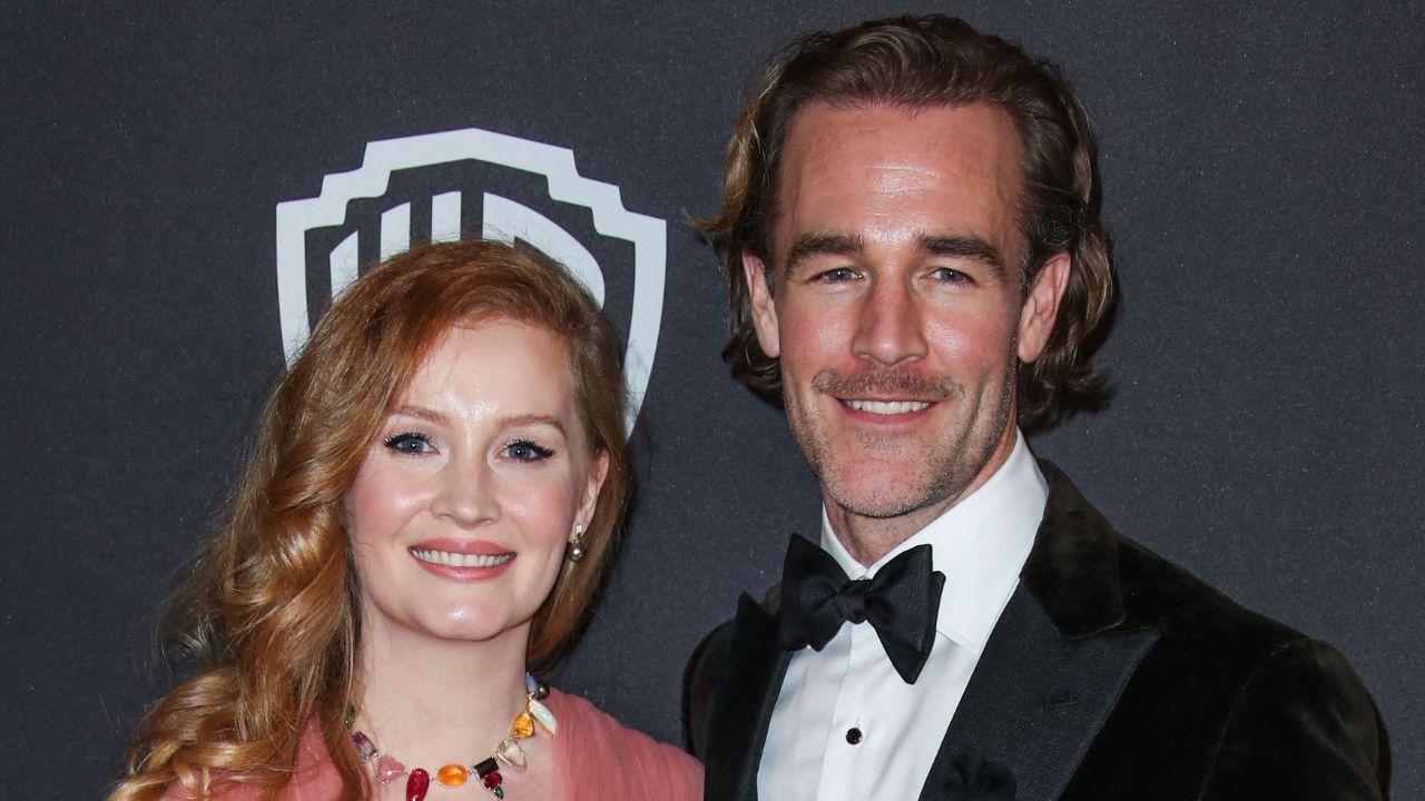 Photo of James Van Der Beek and Kimberly Van Der Beek