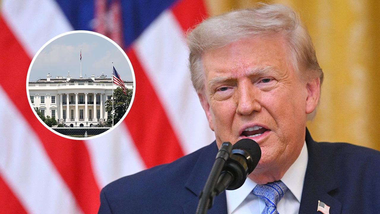 Image of A poll found that 65 percent of Americans were dissatisfied or upset with Trump's White House ballroom, Reflecting Pool and triumphal arch projects.