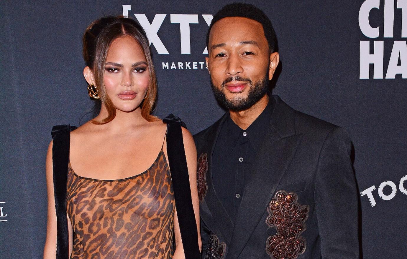 chrissy teigen anxiety hives latest red carpet event photo