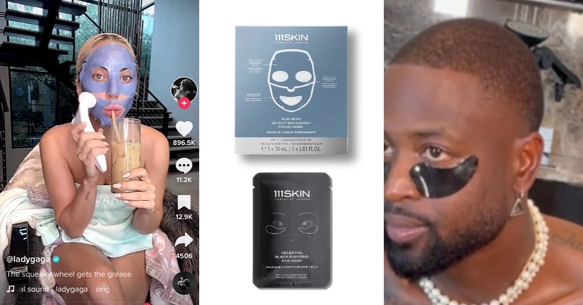 celebrity skincare lady gaga dwayne wade facials shop feature