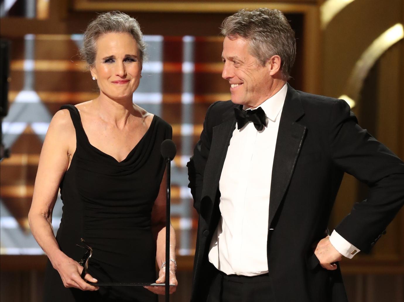 Hugh Grant Trolled For Calling Himself A 'Scrotum' At Oscars