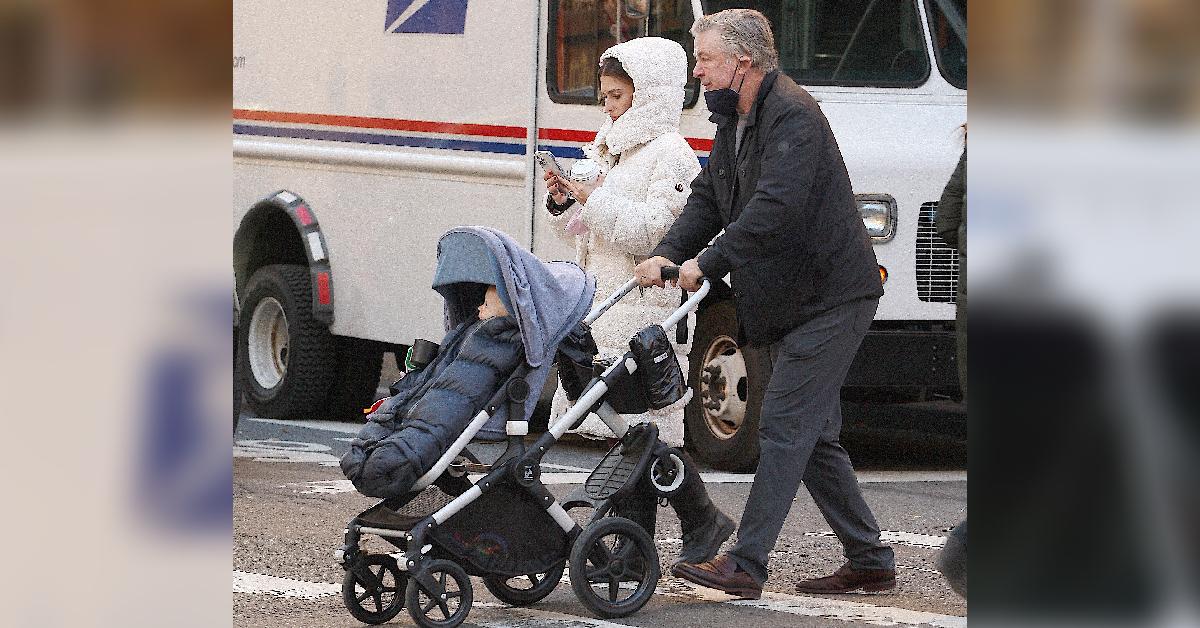 alec baldwin wife hilaria bundle up walk nyc baby amid lawsuits photos