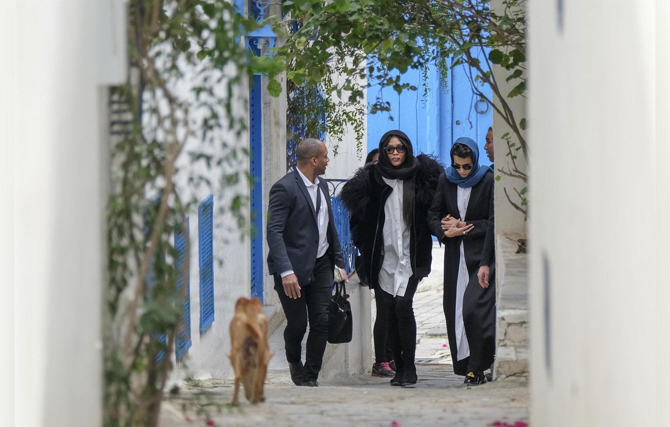 Naomi campbell azzedine alaia funeral 5