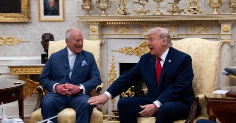 image of King Charles and Donald trump