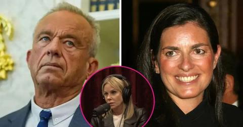 composite photo of robert f. kennedy jr., mary richardson kennedy and cheryl hines