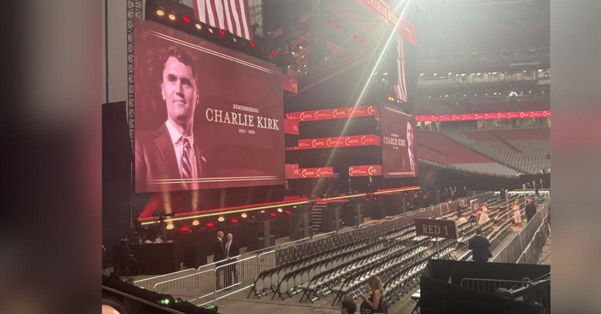 image of Erika Kirk is expected to speak at the event.