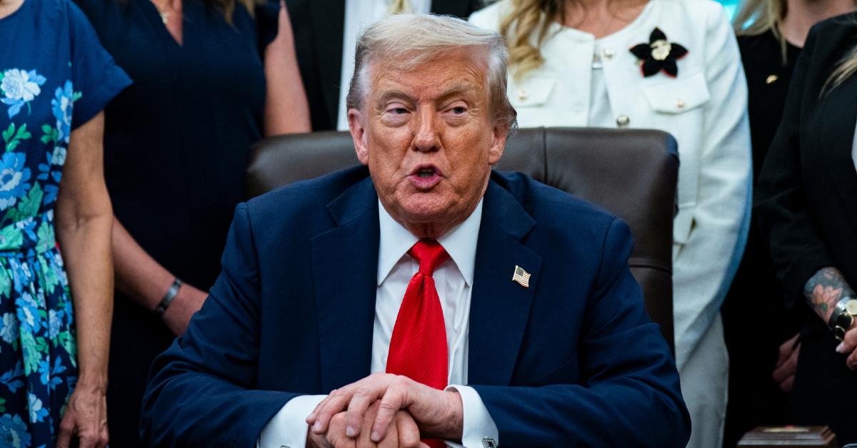 Image of Donald Trump's physician continues to insist the president is in 'excellent health.'