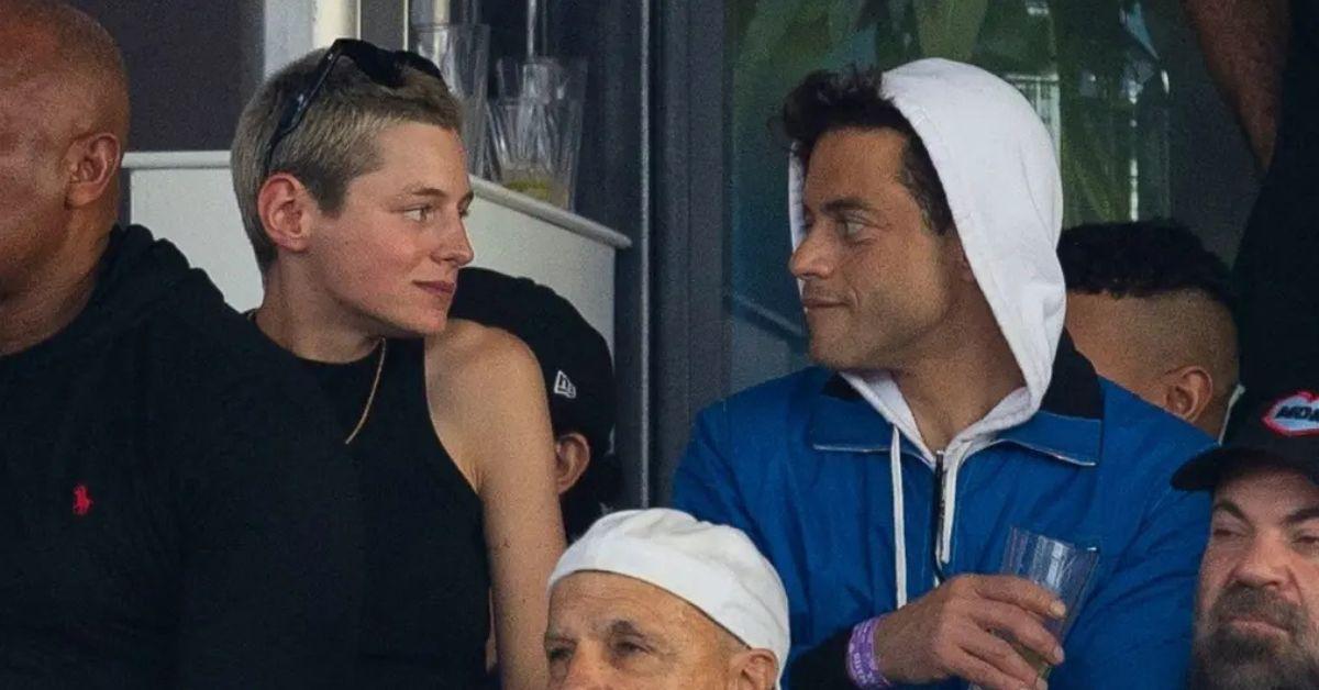rami malek and emma corrin