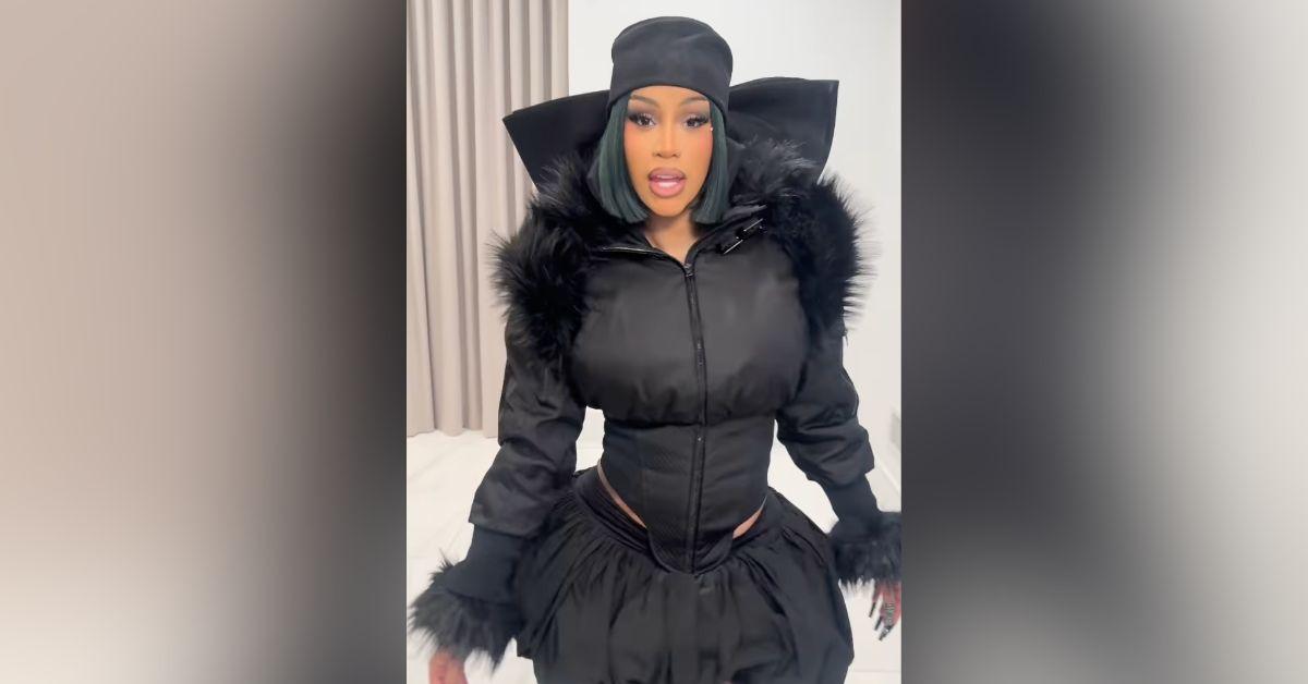 Image of Cardi B shares her fourth child with Stefon Diggs.