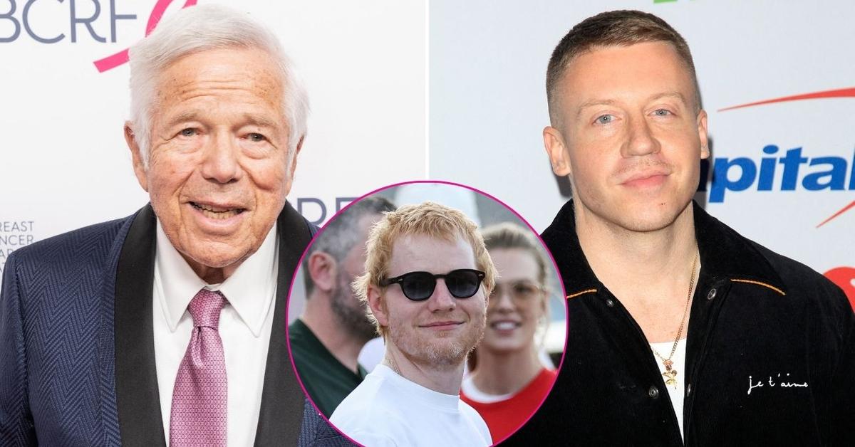 Robert Kraft Confirms He Barred Macklemore From Ed Sheeran's Gillette Stadium Shows