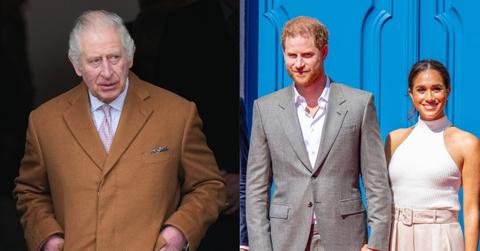 king charles terrified confront prince harry meghan markle attacks royals