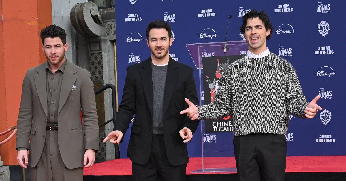 image of Nick and Kevin Jonas lightened the mood during the podcast by joking about the many high-profile projects Joe did not land over the years.