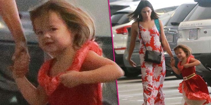 Jenna Dewan Tatum Holds Hands Everly Photos Movie Date