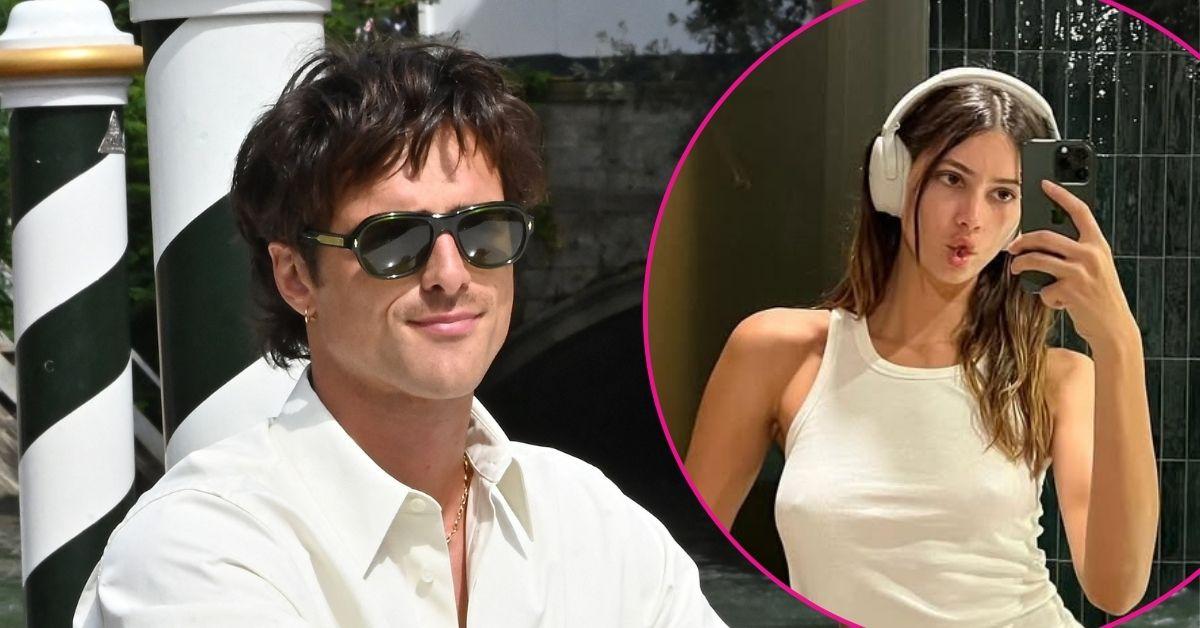 Split photo of Jacob Elordi & Kristen Kiehnle