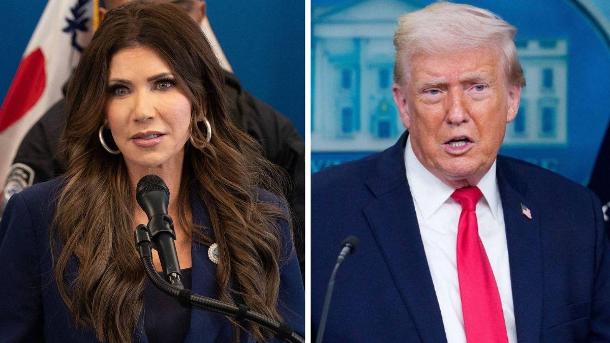 image of  Rep. Bennie Thompson of Mississippi blamed Kristi Noem and Donald Trump for perpetuating 'chaos and violence.'