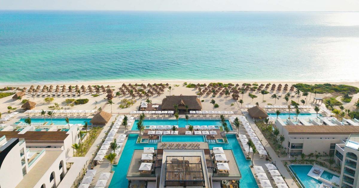 excellence coral playa mujeres resort overview ocean view