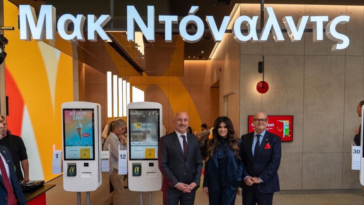 Photo of Kimberly Guilfoyle was mocked for calling it an 'honor' to open a McDonald's in Greece.