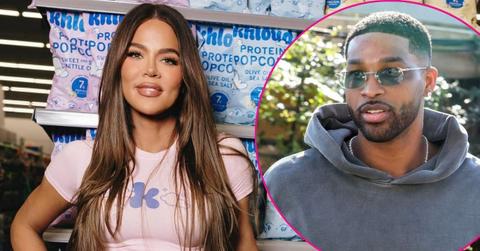 Photo of Khloé Kardashian and Tristan Thompson
