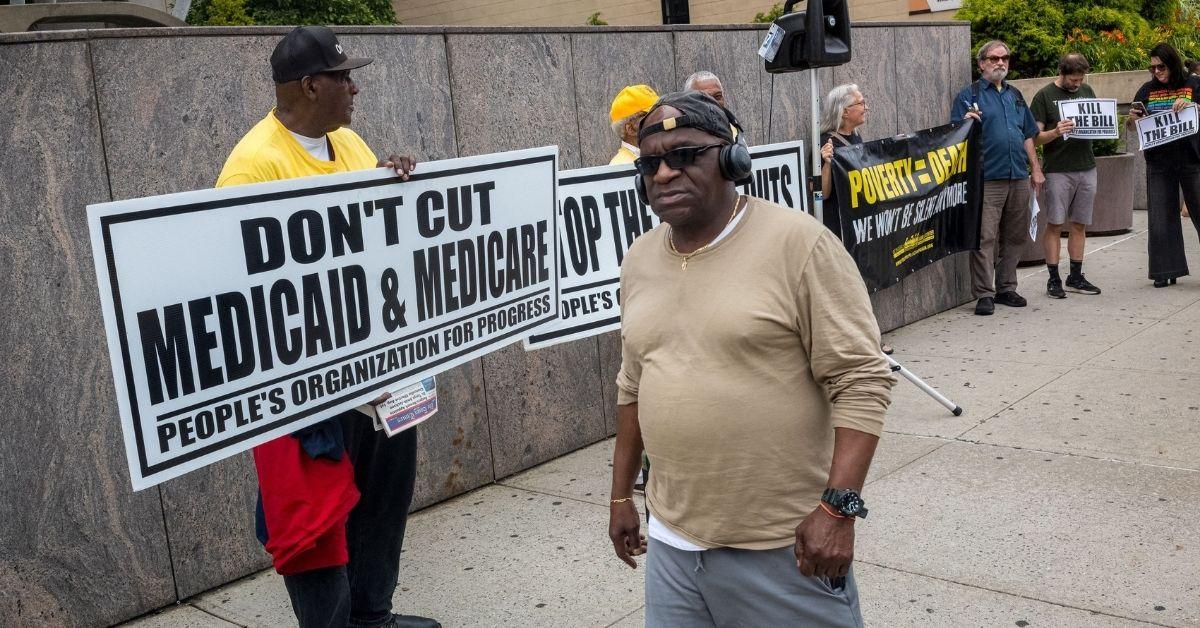 image of Karl Rove wants stricter requirements for Medicaid.