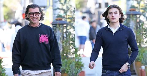 gavin rossdale lookalike son kingston go shopping