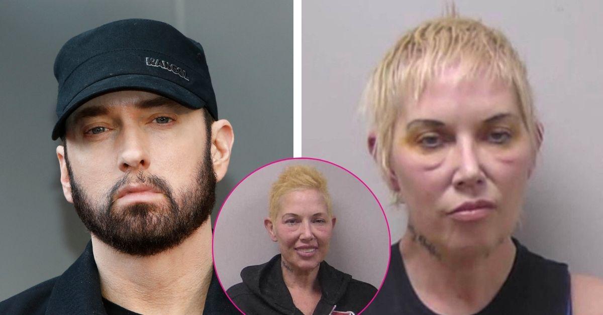 eminem ex wife kim breaks down dui arrest photos