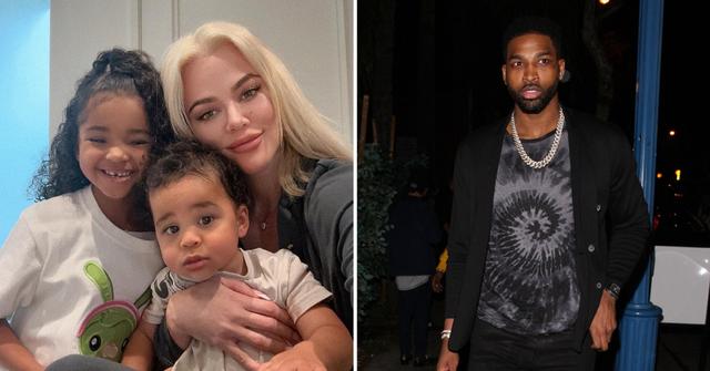 khloe kardashian petty tristan thompson acts nice kids
