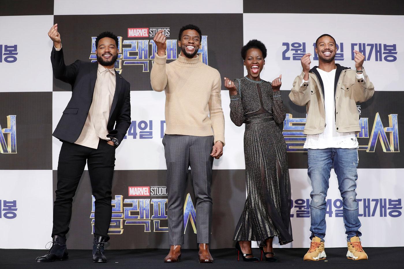 &#8216;Black Panther&#8217; Seoul Premiere &#8211; Press Conference