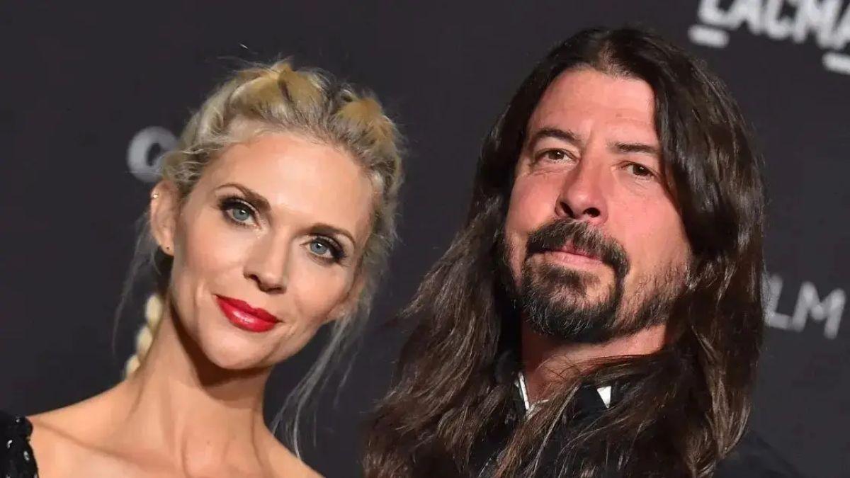 photo of dave grohl and wife jordyn blum